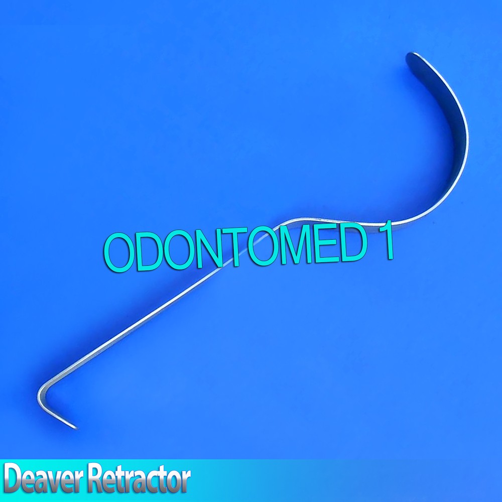 3 Pcs Deaver Retractor 1"×12" Surgical Solid Handle Instruments