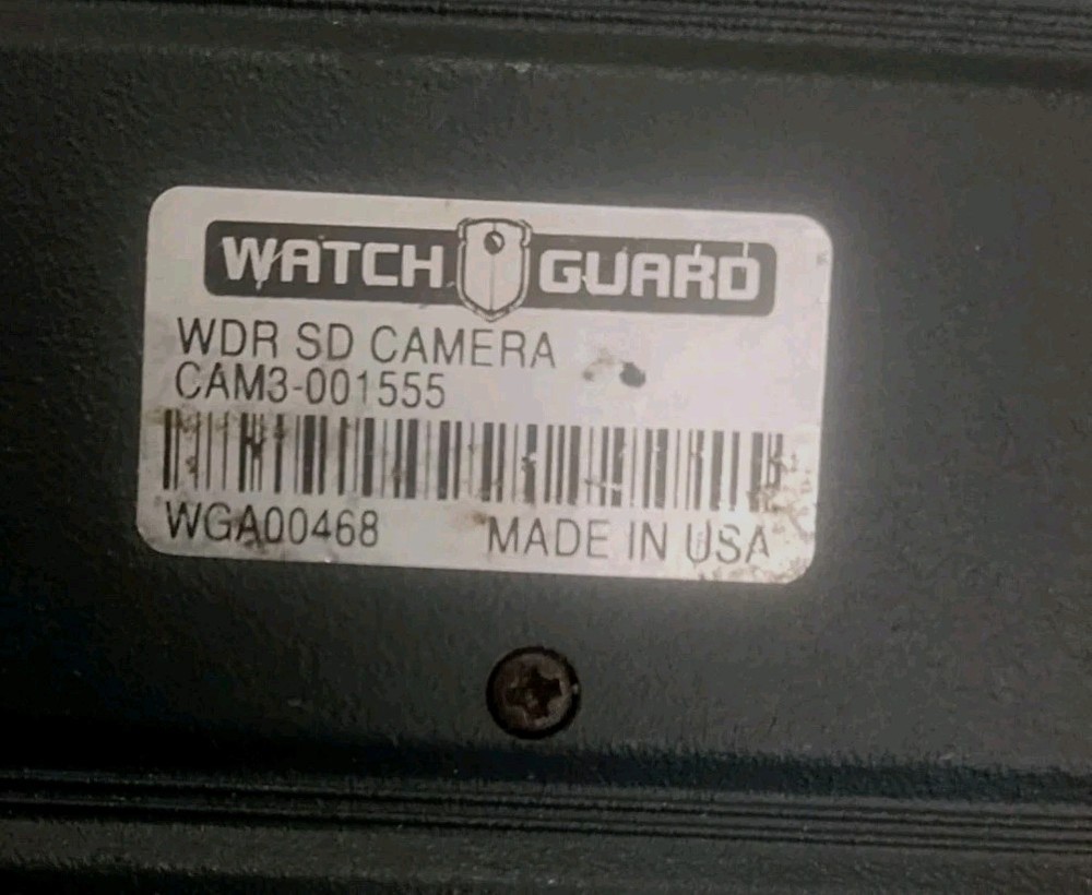 Watchguard WDR SD Front Camera CAM3 WGA00468