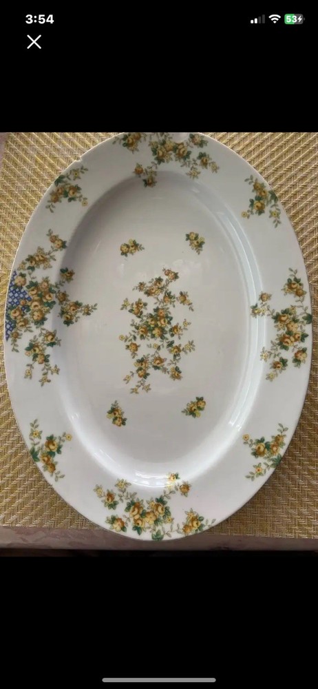 Lot:3 Vintage Oval Platters