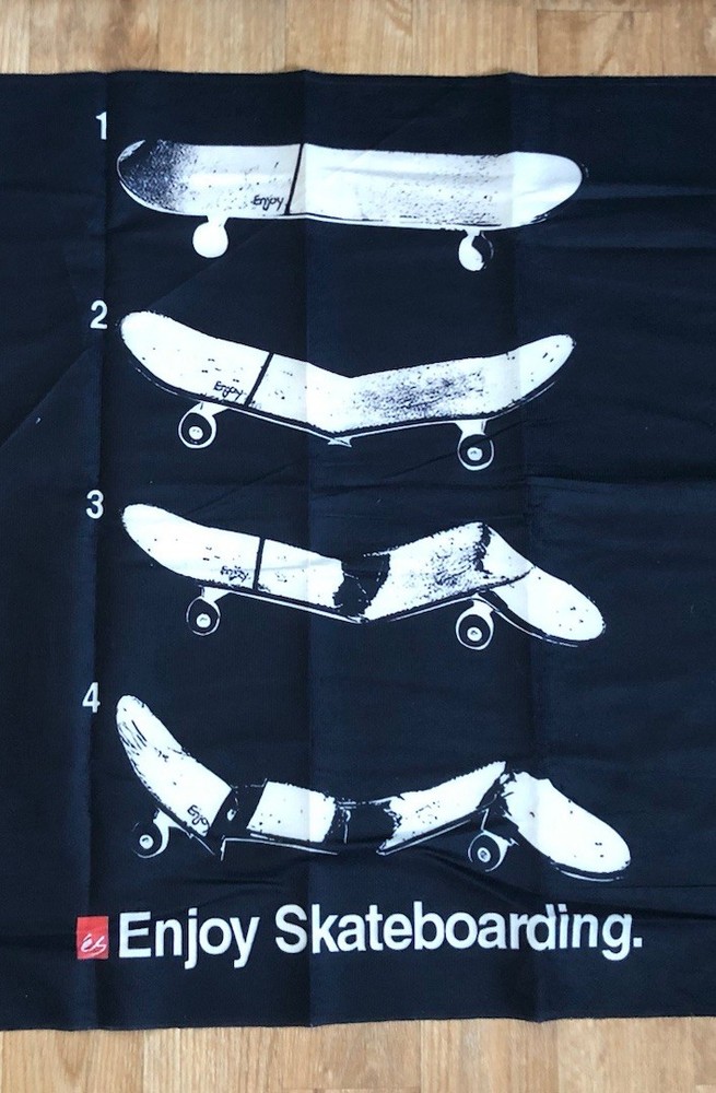 Enjoy Skateboard Flag