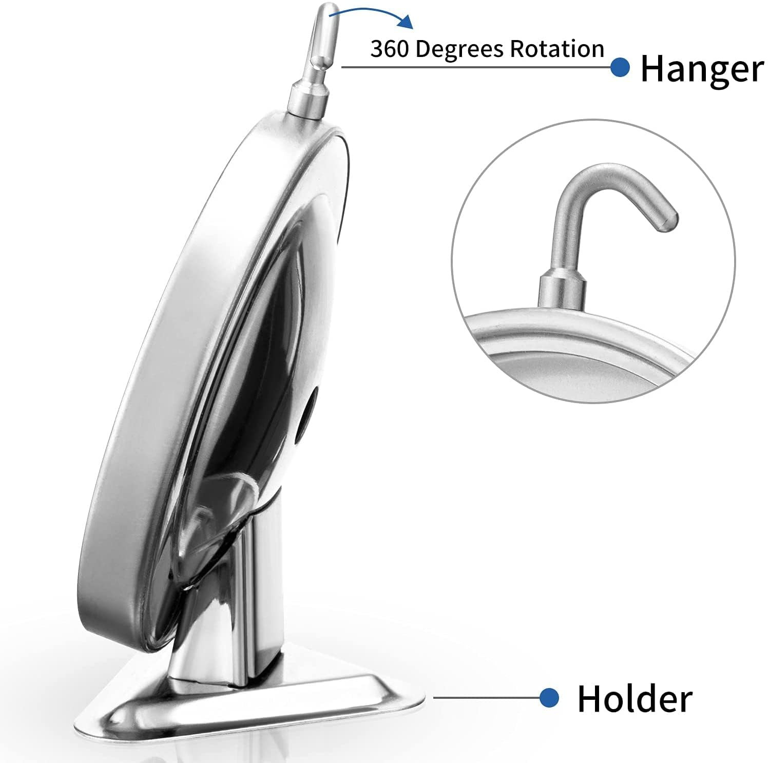 Extra Large 3" Oven Thermometer with Easy-Read Dial | 150-600°F Pro Accurate Tem