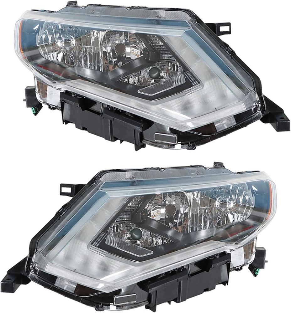 Halogen Headlights Left and Right Side Headlamp Assembly Replacement for Rogue 2
