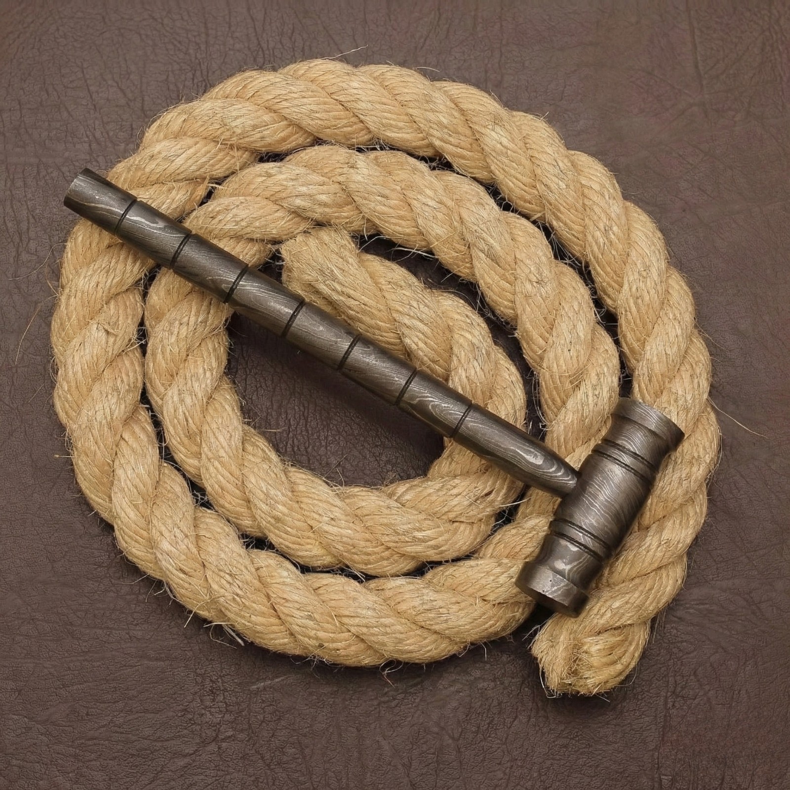 Shard Collectible Tactical Damascus Hammer Full Tang Bushcraft Survival EDC