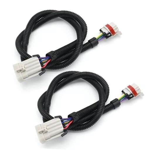 UOIENRT 2Pcs 36''/91.44cm Ignition Coil Relocation Extension Harness