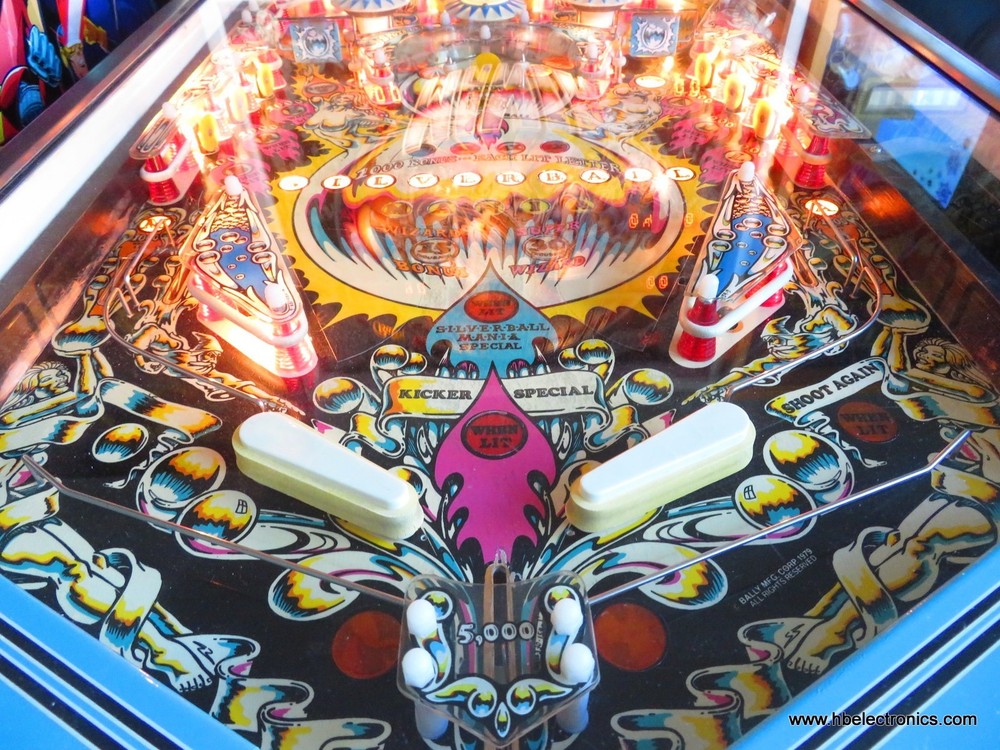 Bally Silverball Mania Pinball Machine