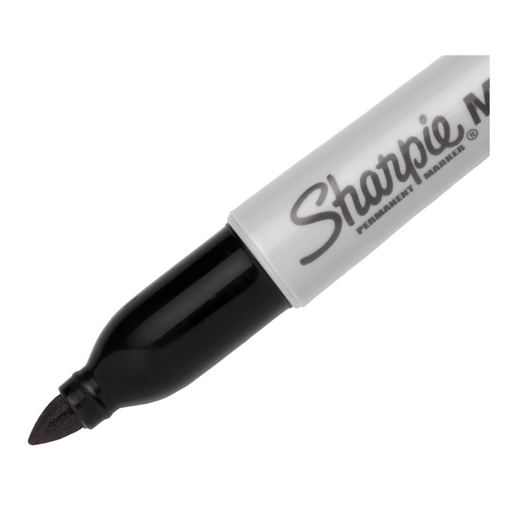 Sharpie Permanent Mini Markers, Fine Point, Black, 72-Pack Canister