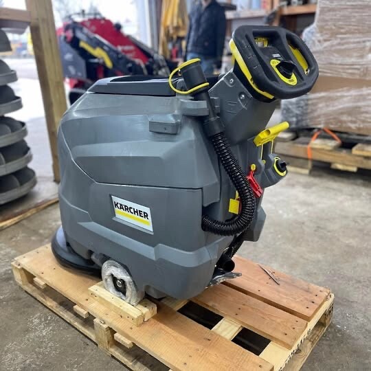 New Karcher BD 50/50 Walk-Behind Floor Scrubber 9.841-370.0 - Battery Powered