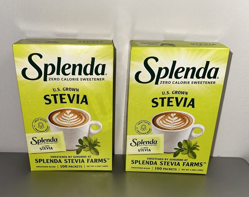 Splenda Stevia Sweetener Zero Calorie Packets, 100 Count