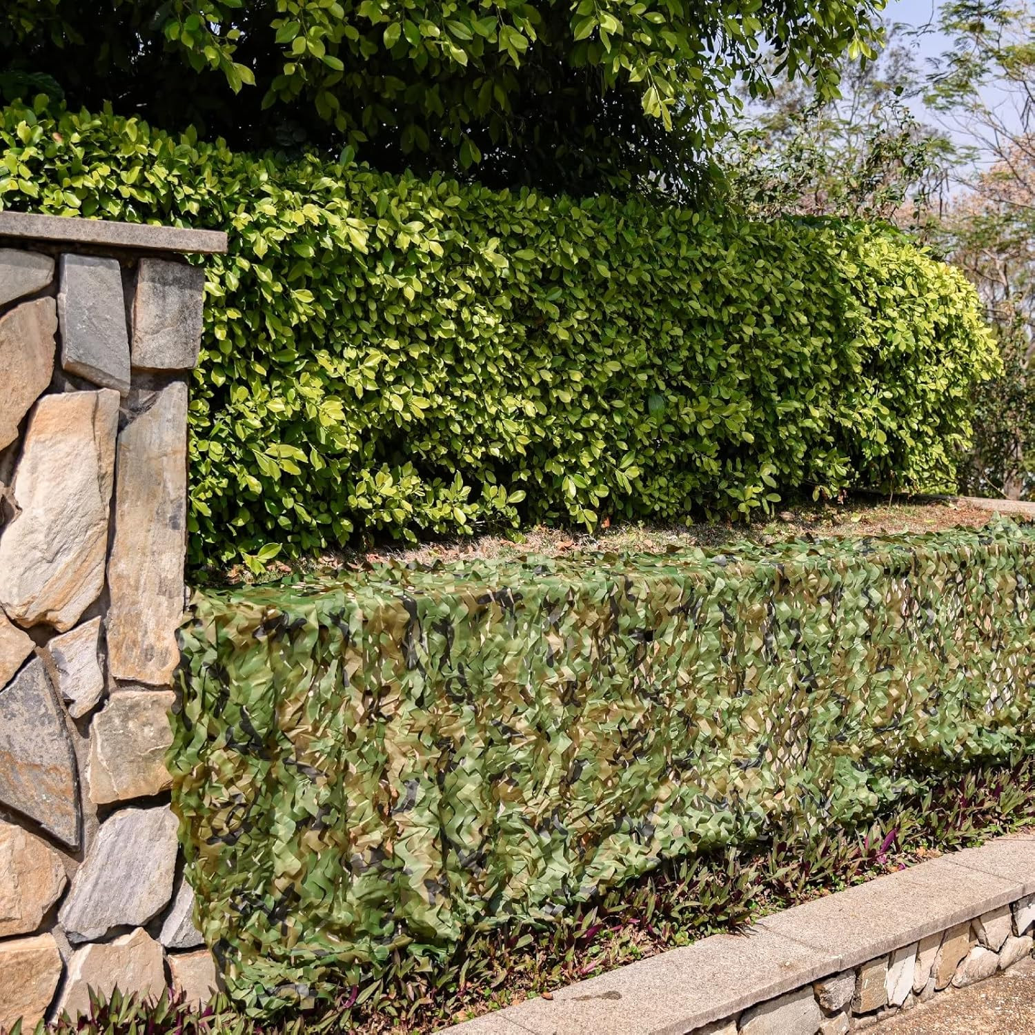 Camo Netting, Camouflage Net Blinds Great for Sunshade Camping Shooting Hunting