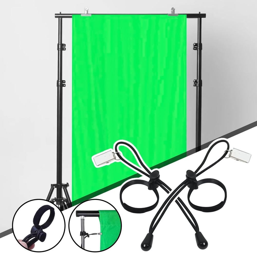 Backdrop Clips 2 Pieces Backdrop Clips With Stretchy Cords Wide Leg