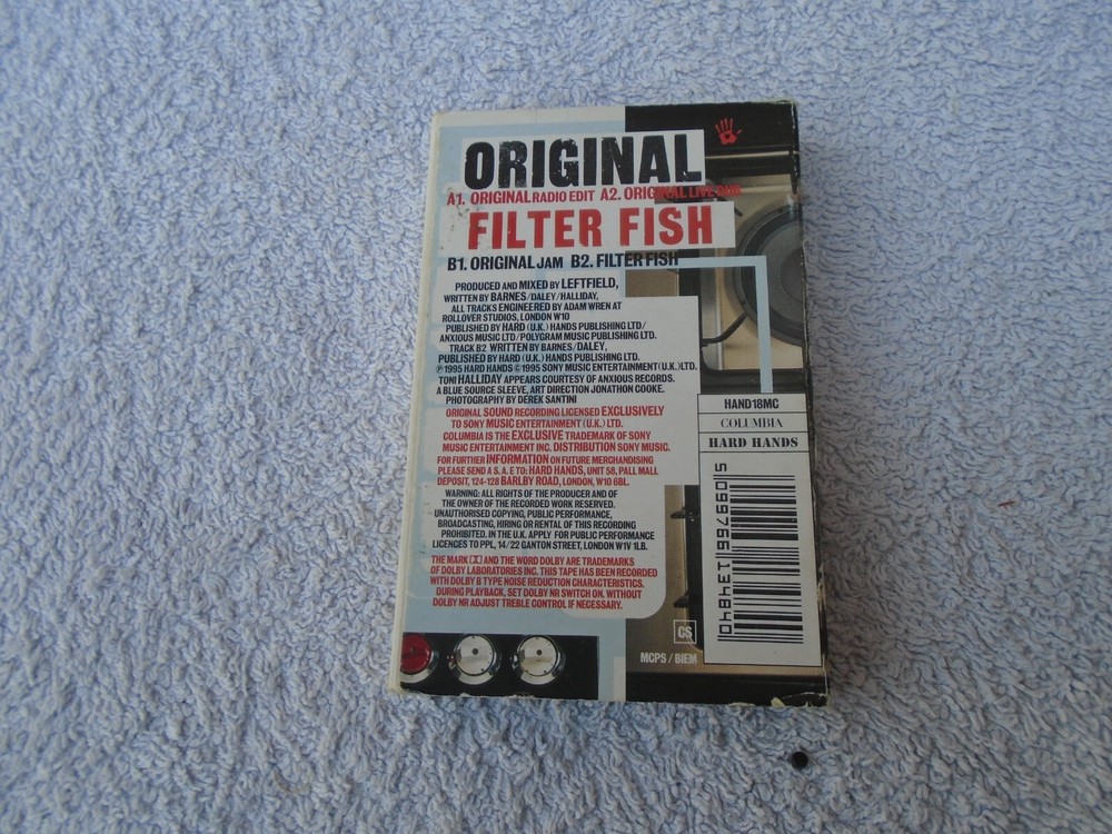 Leftfield / Halliday - Original - Cassette Single