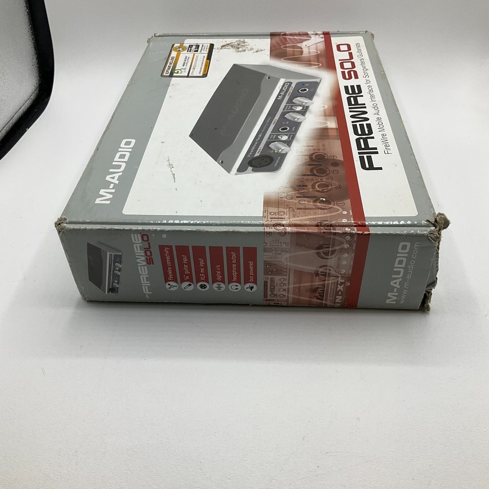 M-Audio FireWire Solo Recording Interface with Cords