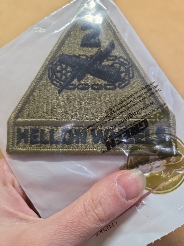 2nd Armored Division OCP Patch - U.S. Army Patch