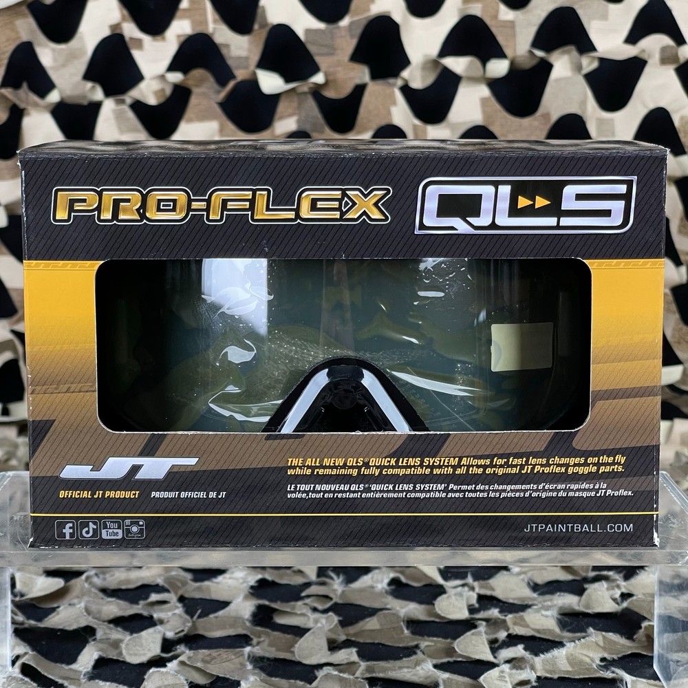NEW JT ProFlex QLS Goggle Frame w/ Lens & Strap - Black