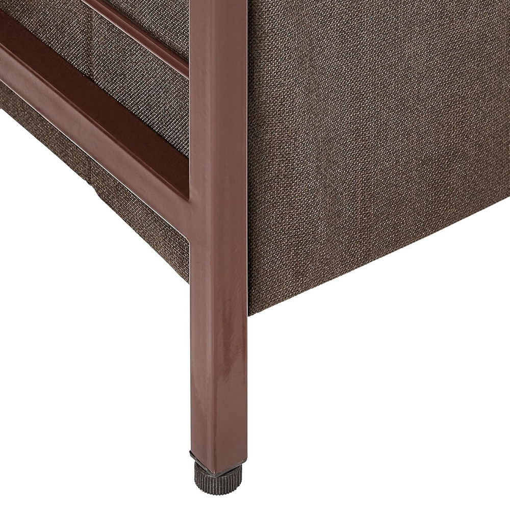 Foldable 4 Drawers Storage Organizer Unit, Saving Space, Easy Assembly, Vertical