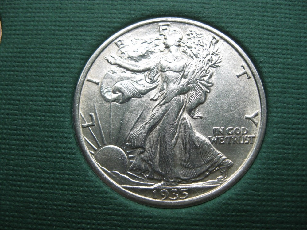 1935 P US Silver Mint Set Gem Brilliant Uncirculated!