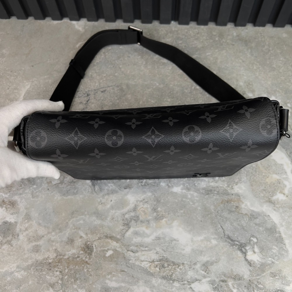 Louis Vuitton District PM Monogram Eclipse Canvas Crossbody Messenger Bag