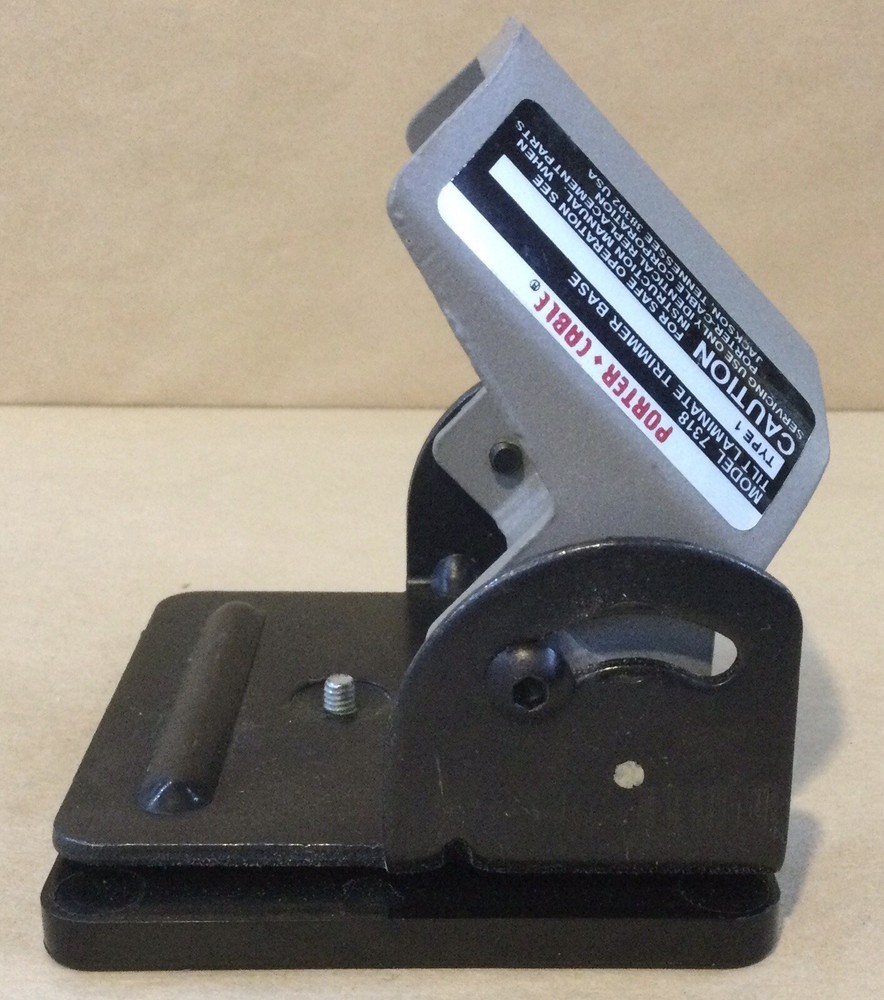 Porter Cable Model 7318 Angle Base, Excellent Condition