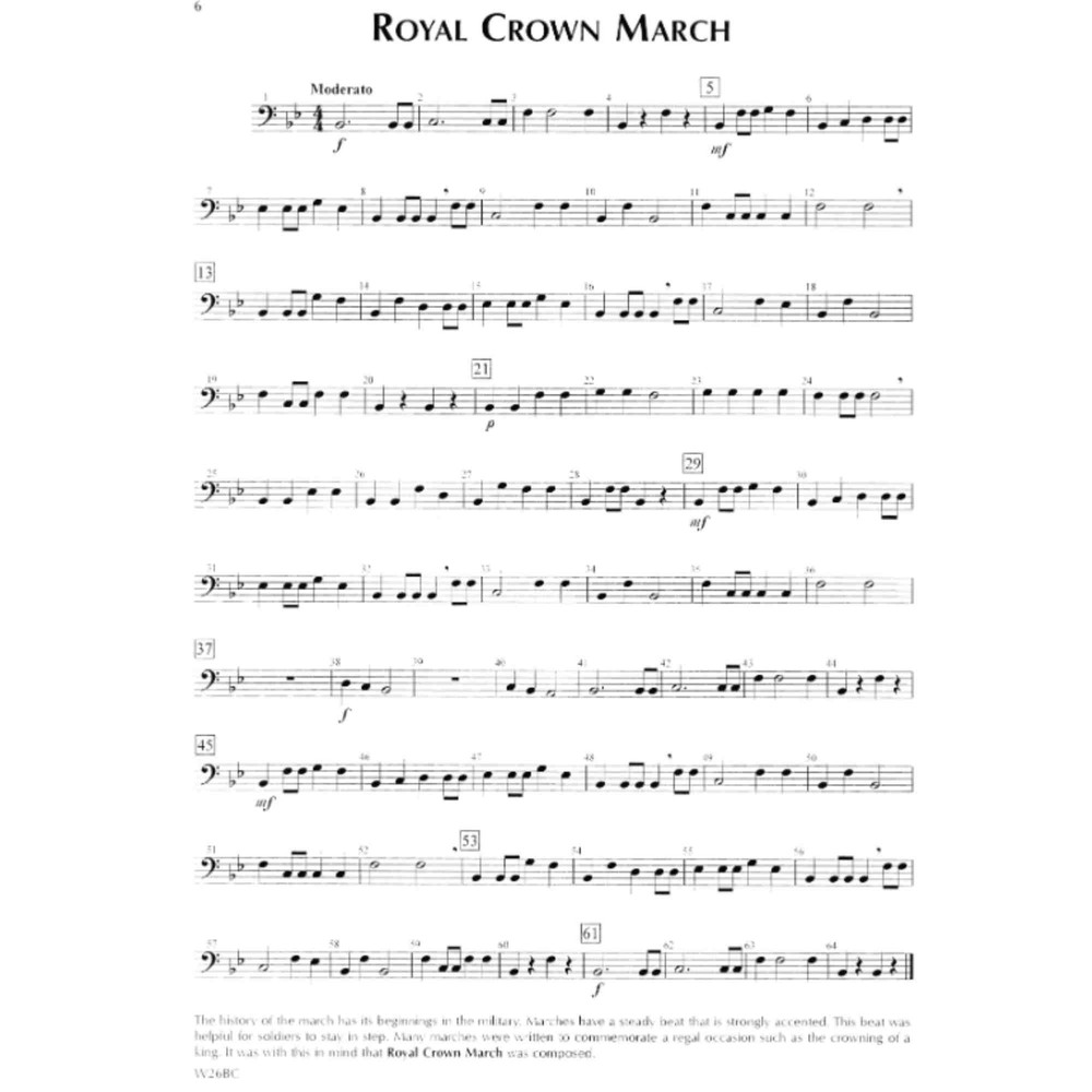 Standard Of Excellence: First Performance - Baritone Bc