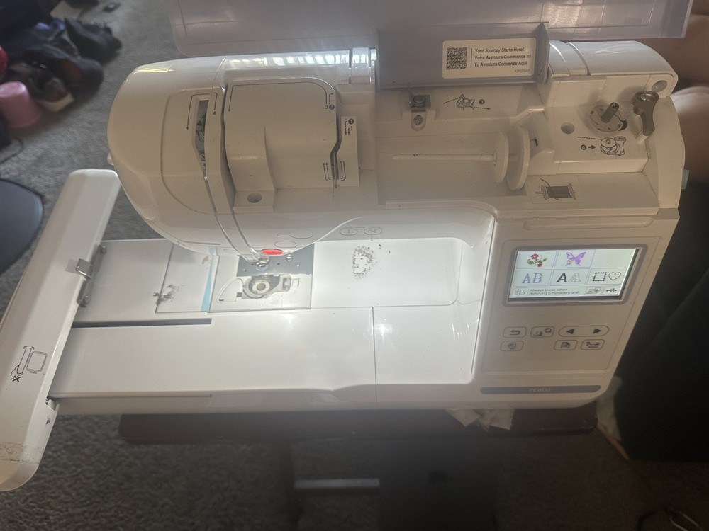 brother pe800 embroidery machine