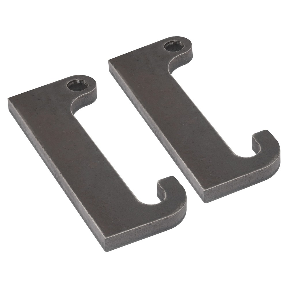 2 For Cat IT28 Loader mounts Steel Blank Quick Tach Bracket Attach Loader mounts