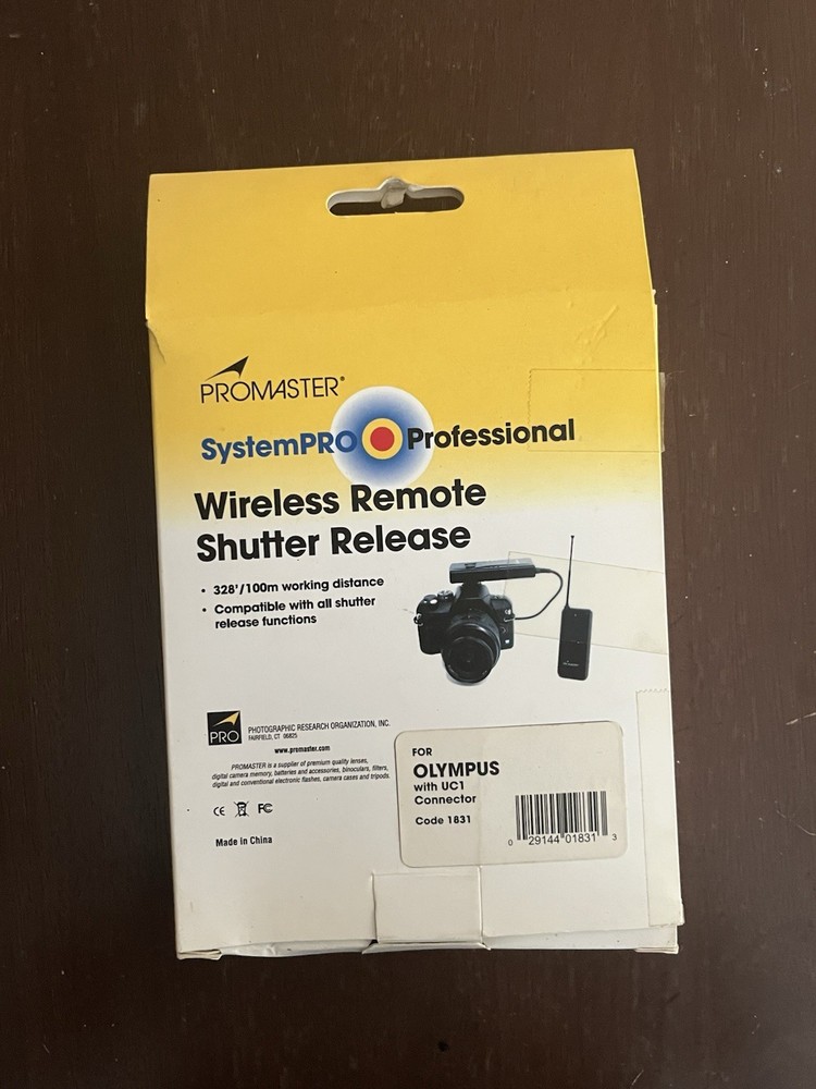 ProMaster SystemPRO Wireless Remote Shutter Release for Olympus UC1 Connector