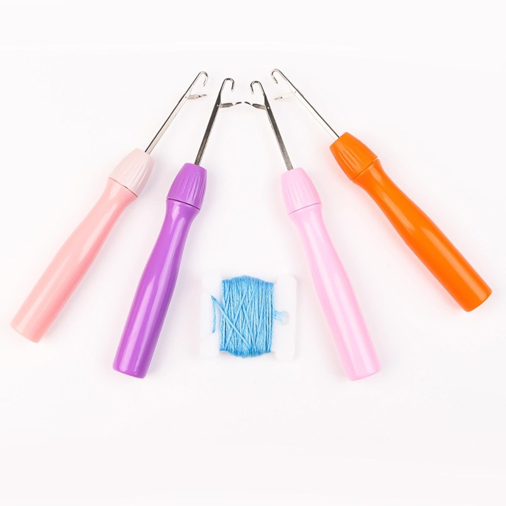 4Pcs Latch Hooks for Carpet Making Crochet Hook