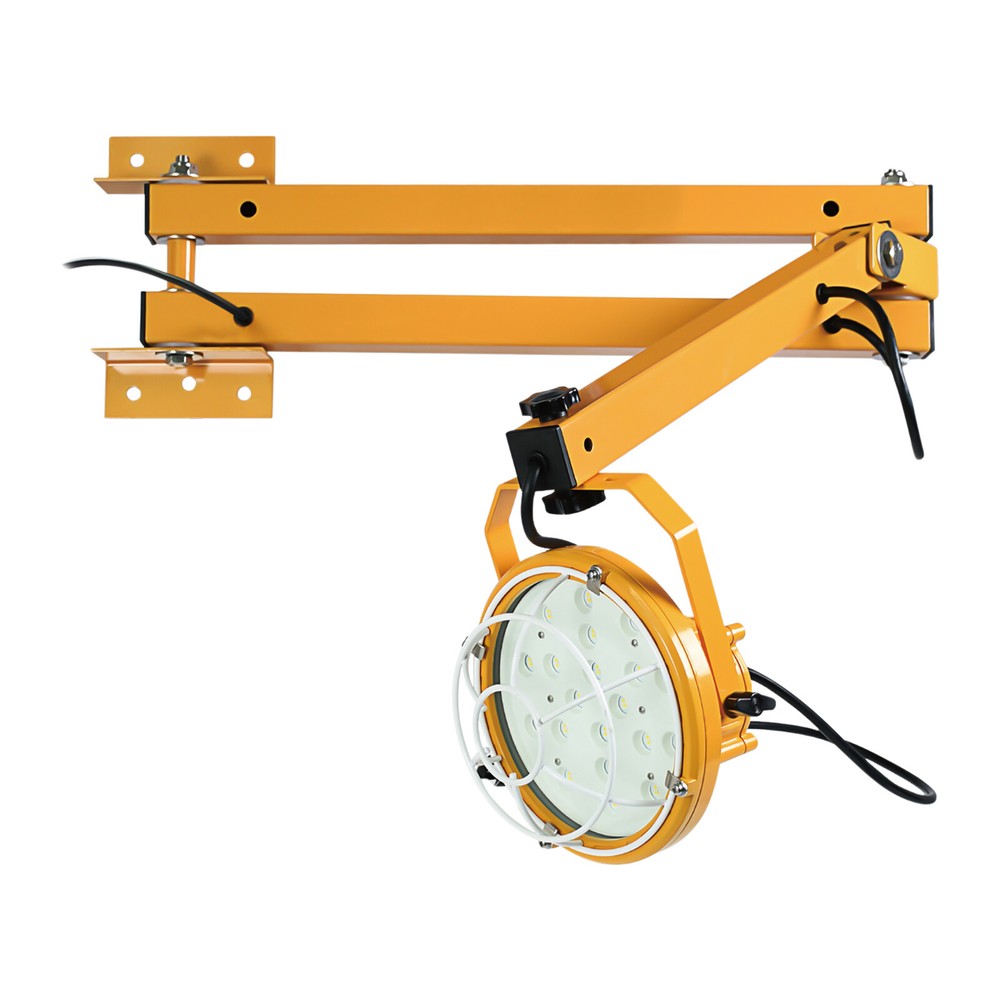 50W LED Dock Light 40" Arm Length 6000 Lumen Loading Dock Light 110V IP65 US