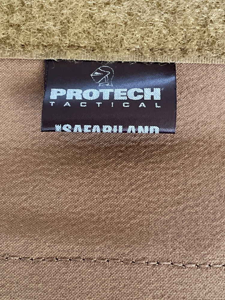 PROTECH Lower Abdomen/Spine Protector Accessory Coyote Brown AWS Hook/Loop