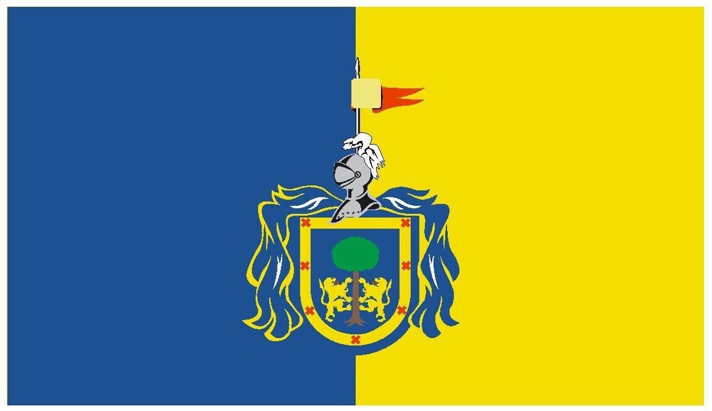 Jalisco International Flag Sticker Decal