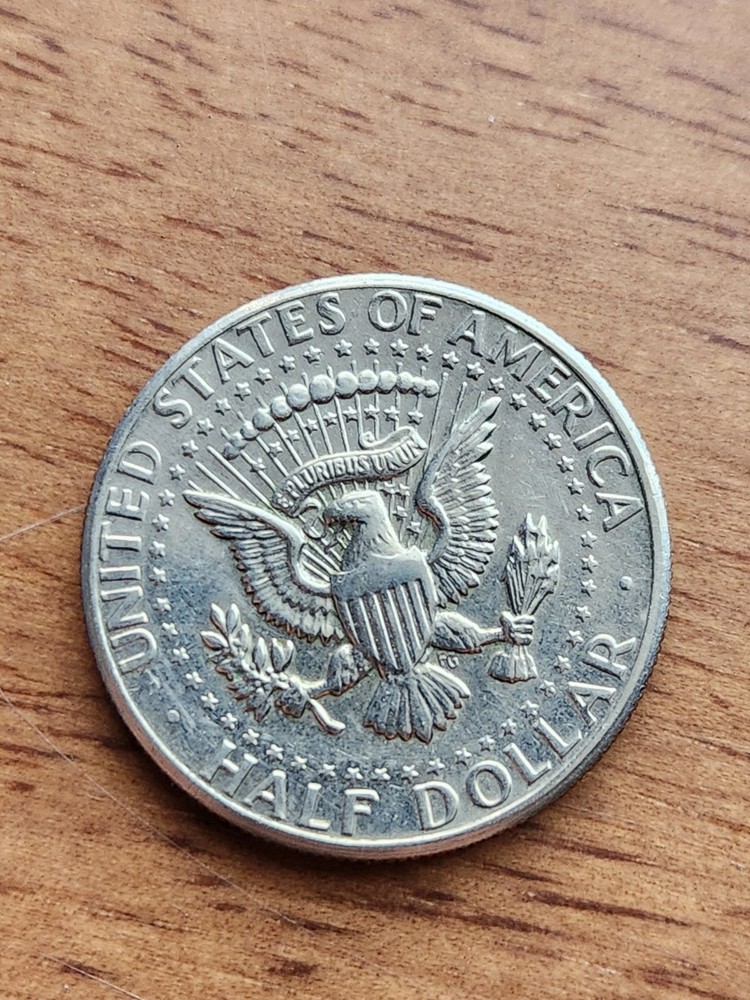 1971-D Clad Kennedy Half Dollar