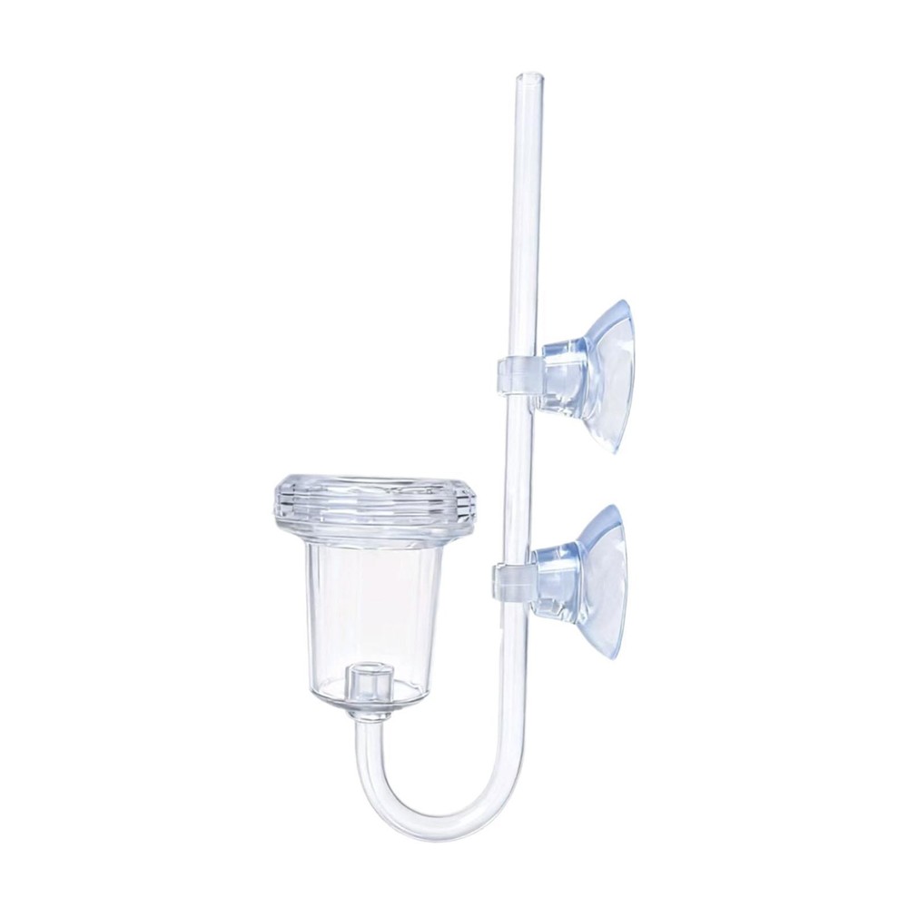 CO2 Diffuser Transparent for Water Plants Easy Installation for Planted Tank