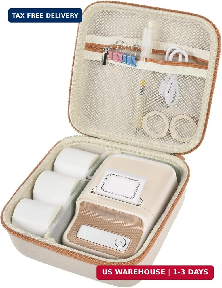 ALKOO Case Compatible with NIIMBOT B21 / Pro / B1 Label Maker Wireless Thermal L