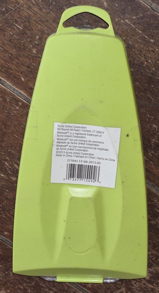 Westcott 5pc. Math Set: Compass/Pencil/Adaptor & Graphite Refills ~Green~