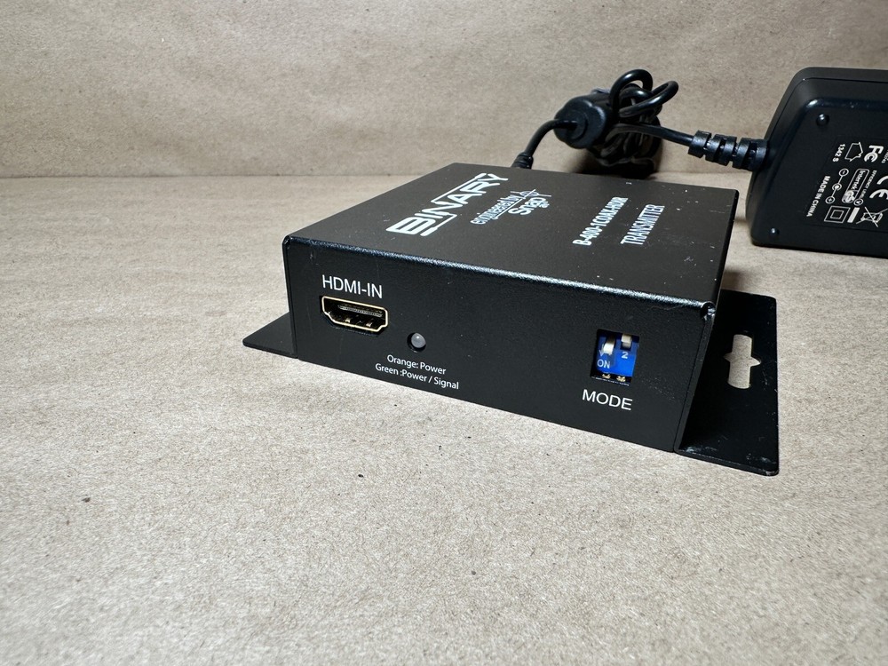 Binary B-400-1COAX-HDIR Transmitter and Power Cord ONLY