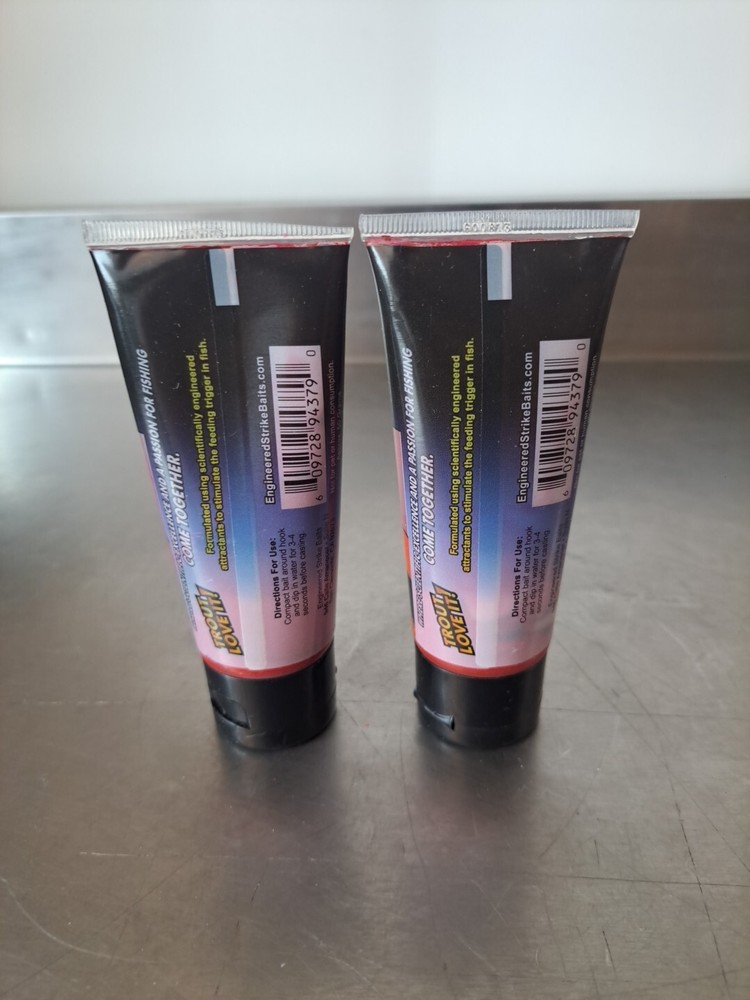 (2 Tubes) Engineered Strike Baits Fish Attractant - Salmon Egg Float