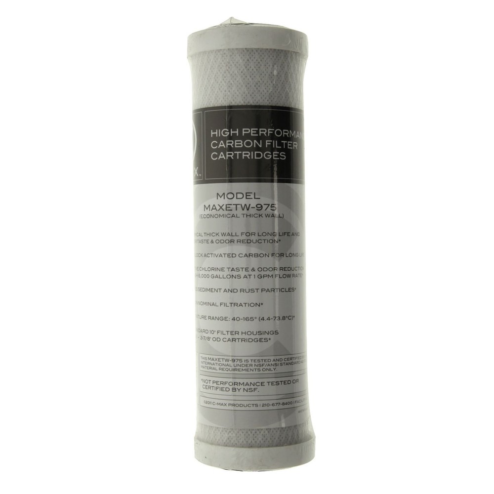 Watts MAXETW-975 C-MAX 5 Micron Replacement Water Filter Cartridge