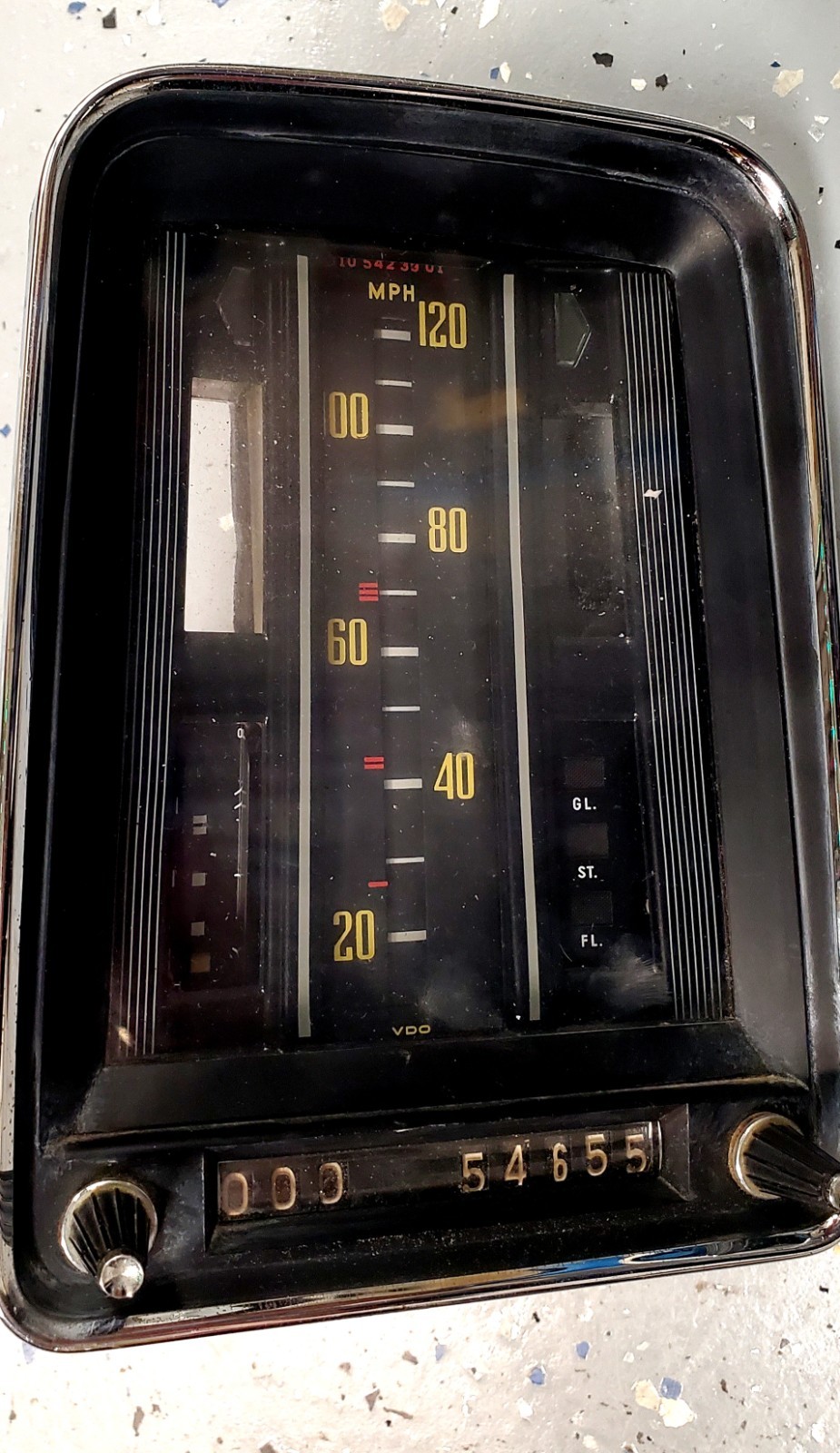 Mercedes-Benz W 110/111 190/220/230 instrument cluster