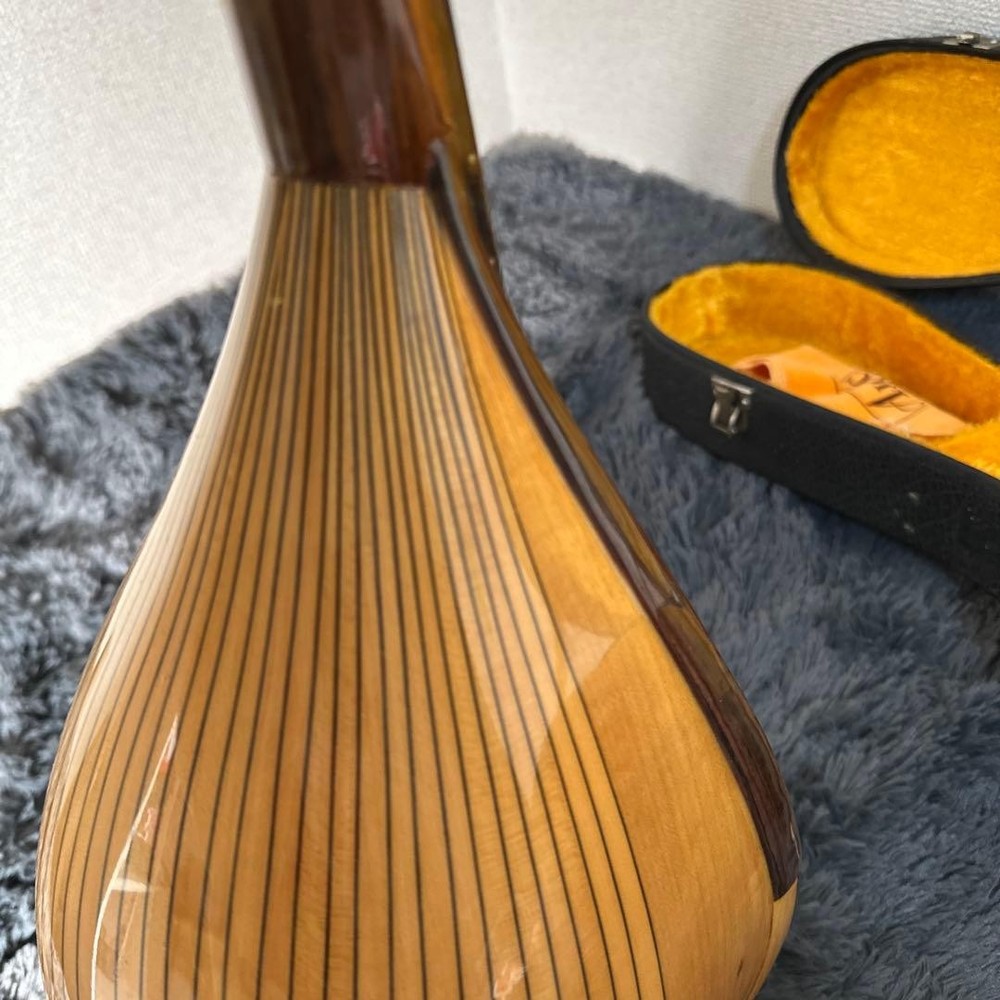 Misuzu Mandolin String Instrument Hard Case Supervised by Minoru Noguchi Luxury