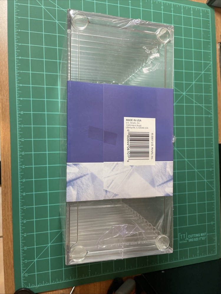 NEW Acrylic CD Storage Rack 30 Disc Holder Organizer Desktop Stackable Tower