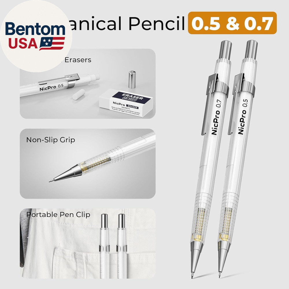 22 PCS Compass Geometry Tools with Case, Drafting Tools Geometry Set with Swing