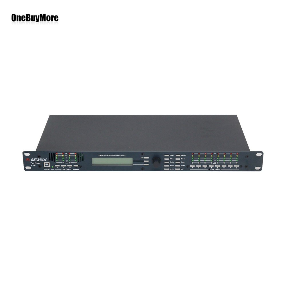 4.8SP DSP Digital Audio Processor Software 4 In 8 Out Profession Sound System US