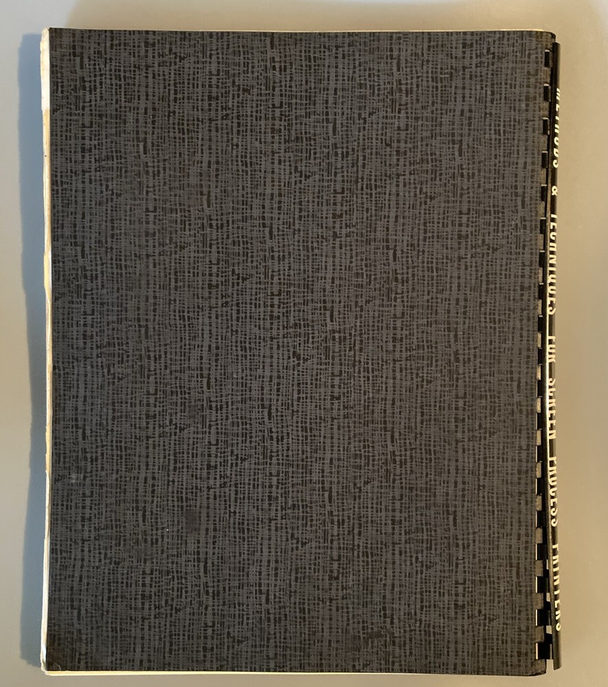 Inko Screen Process Supplies Methods Techniques Silk Oakland California 1964