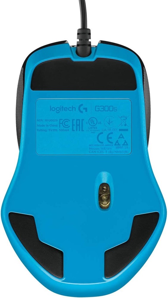 Logitech G300s Optical Ambidextrous Gaming Mouse 9 Programmable Buttons