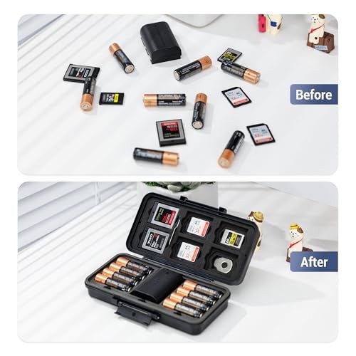 Multi-Function Camera Battery for Battery x 3 + 6 SD + 6 CFB + 5 CFA + 8 AA