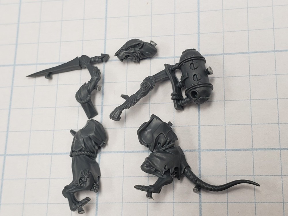 Warhammer Skaven Bits Skryre Warpspark Battery Ratling Loader #13