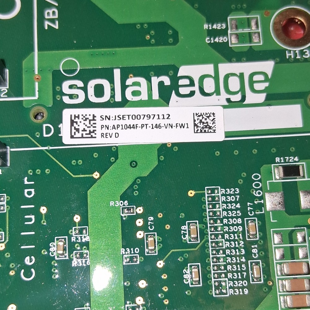 New SolarEdge FLD-1PH-PRT-02 Communication Board - Untested / Open Box