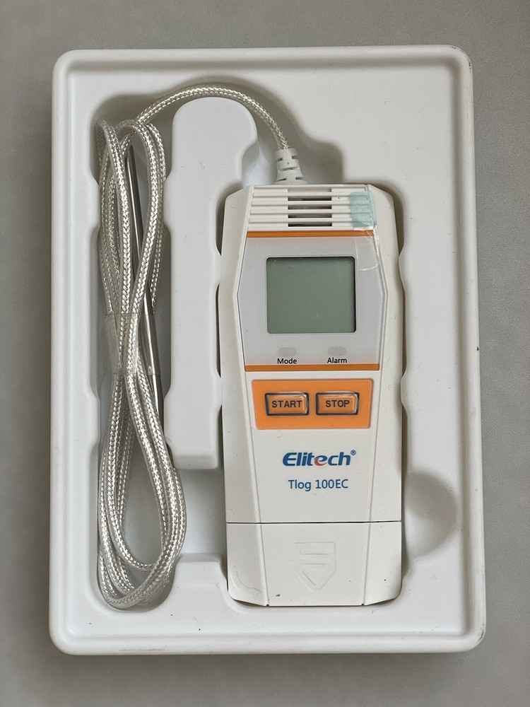 Elitech Tlog 100EC Temperature Data Logger Ultra-Low Temperature Recorder PFD