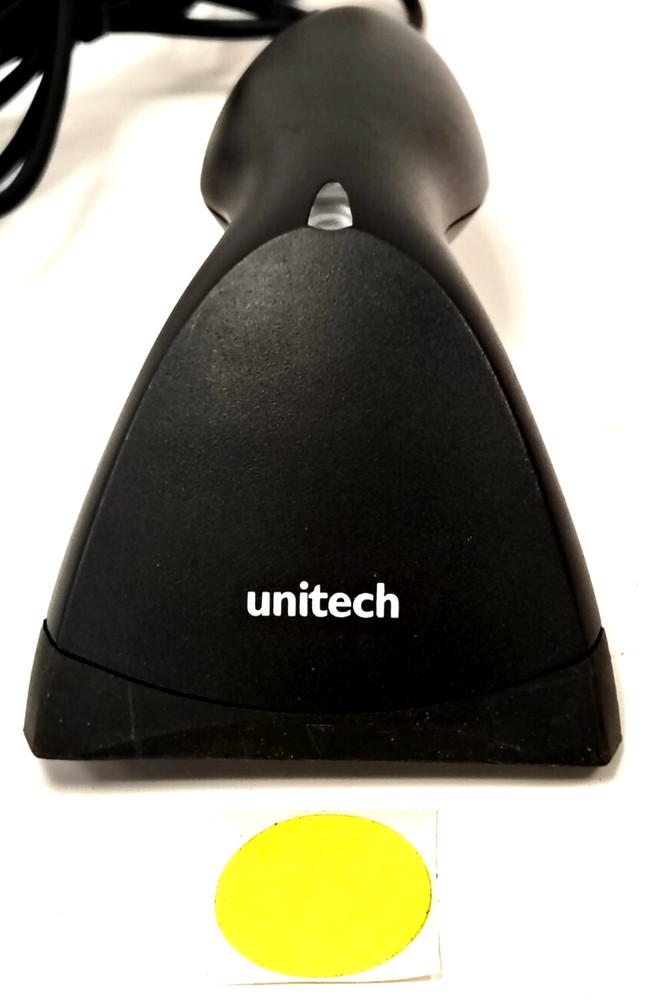UNITECH CCD BARCODE SCANNER 3" SCAN WIDTH 79" CORD LENGTH MS210-1BG