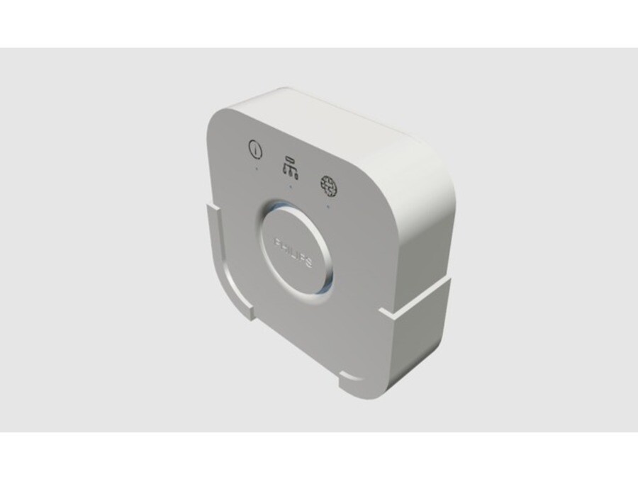 Wall Mount Holder Bracket for Philips Hue Bridge Wireless Lighting System